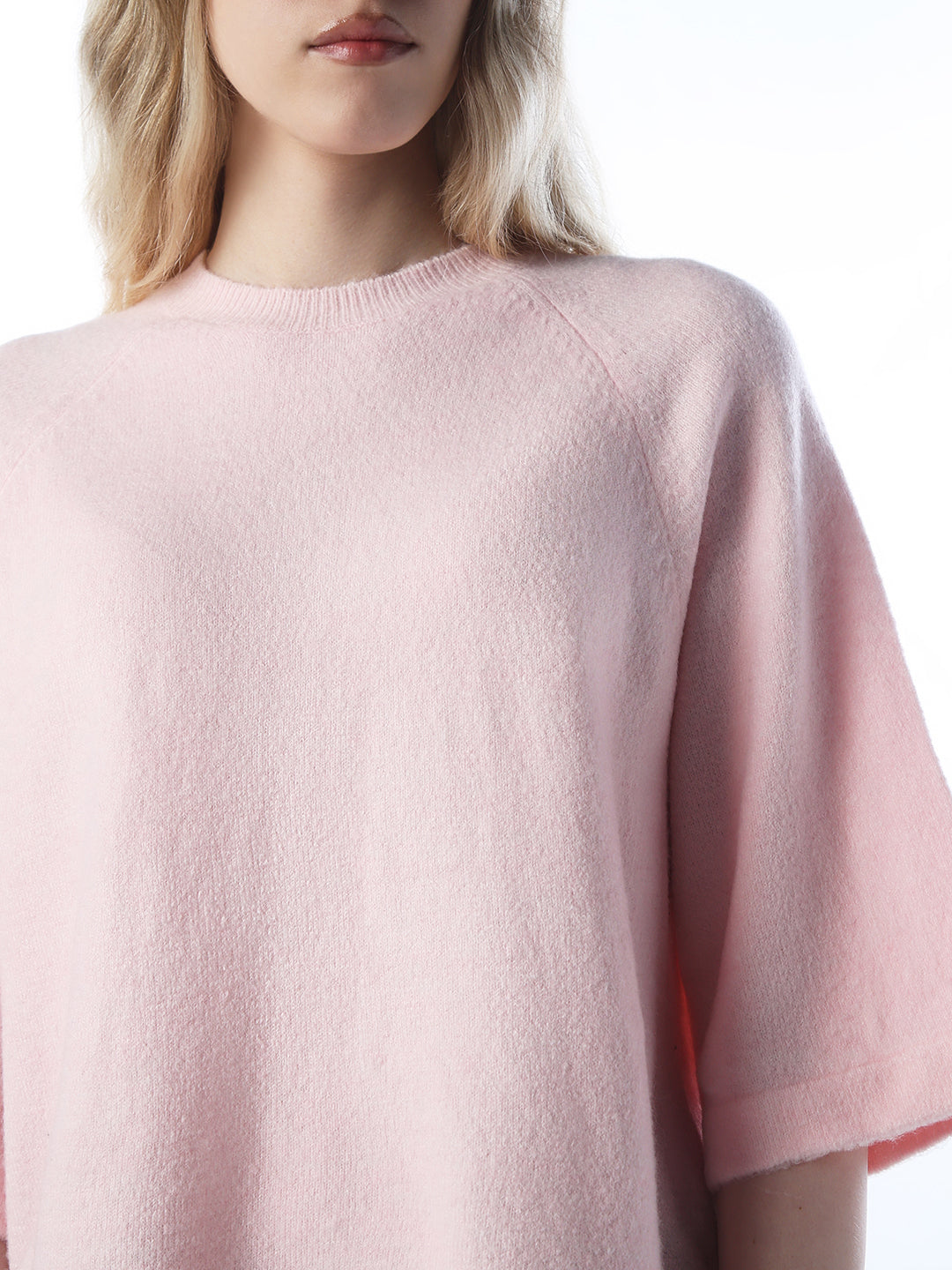 3/4th Sleeves Pullover - Pink