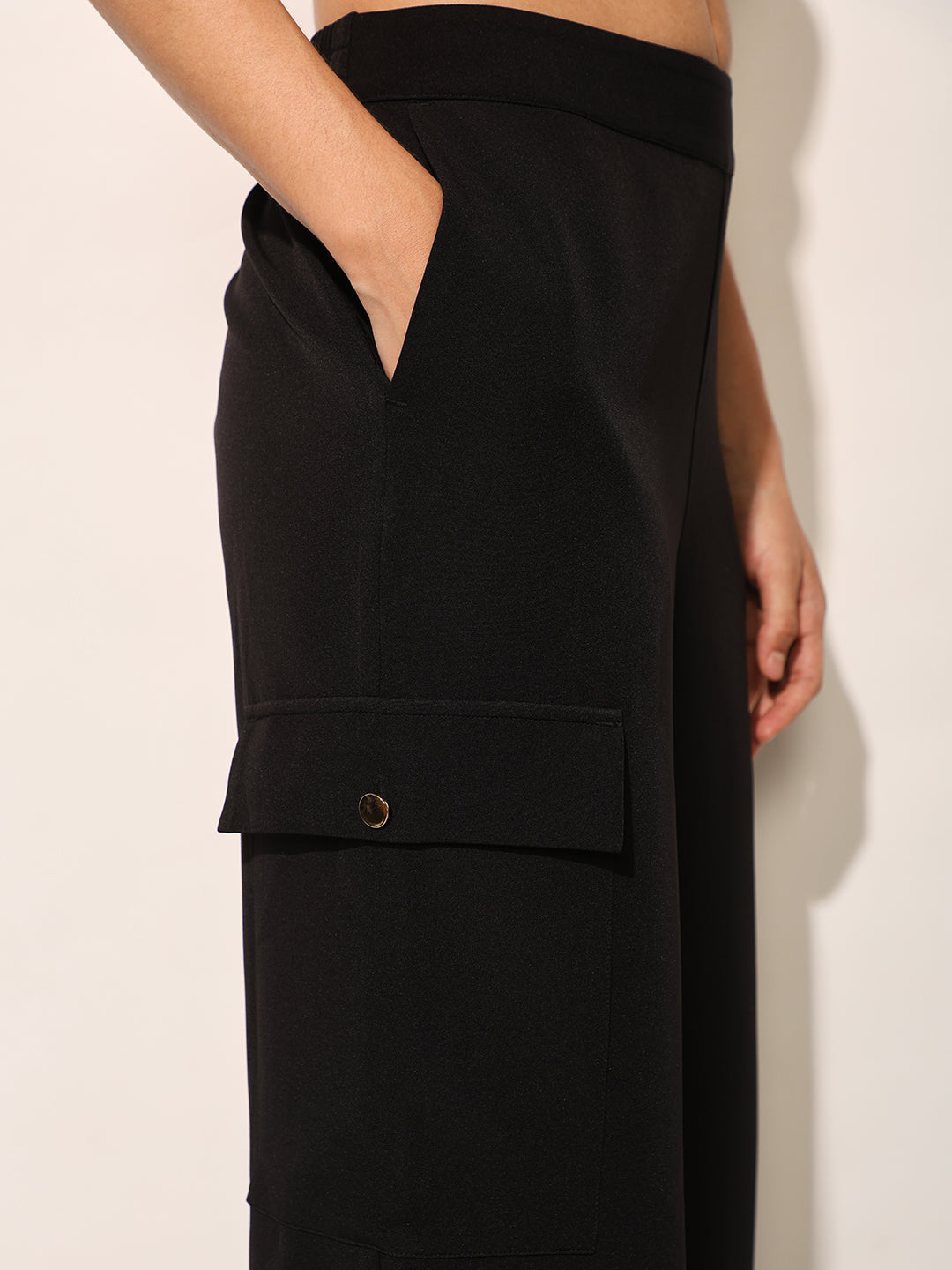 Black Loose Fit Pants