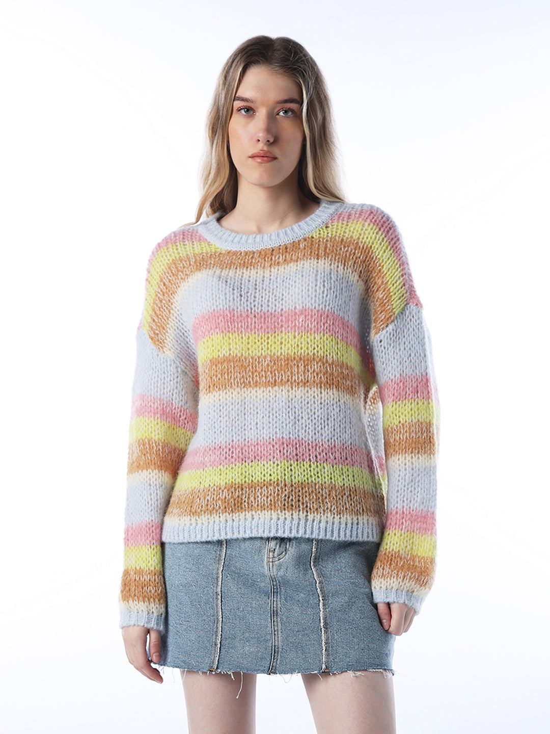 eLLa selectshop shaggy tent knit プルオーバー