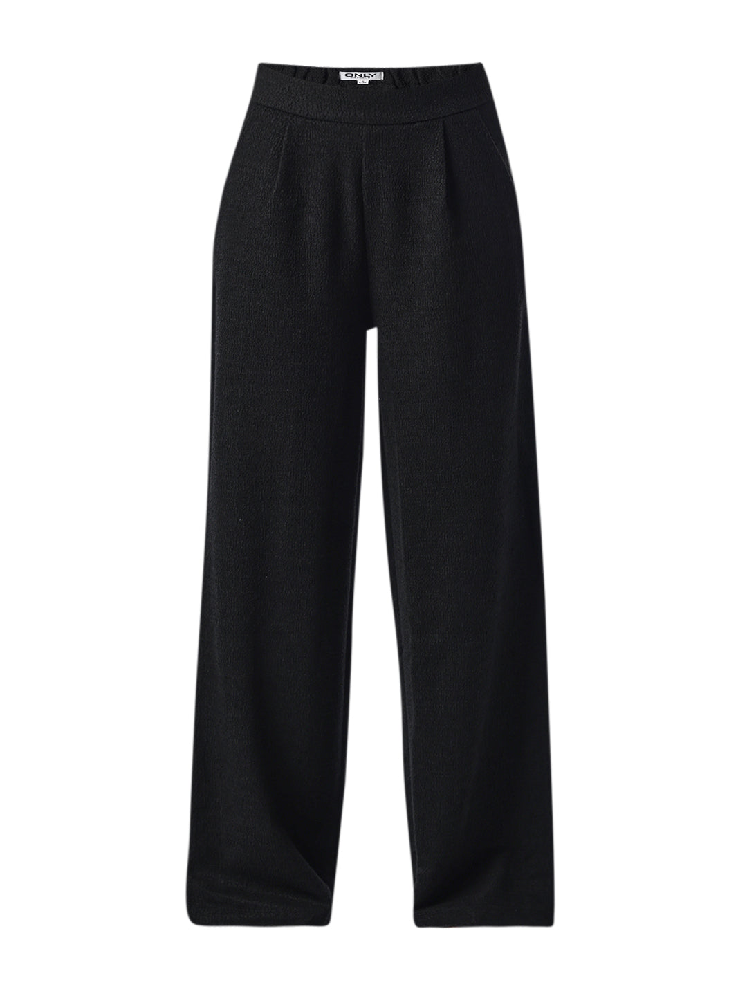 Black Pleat Front Pants