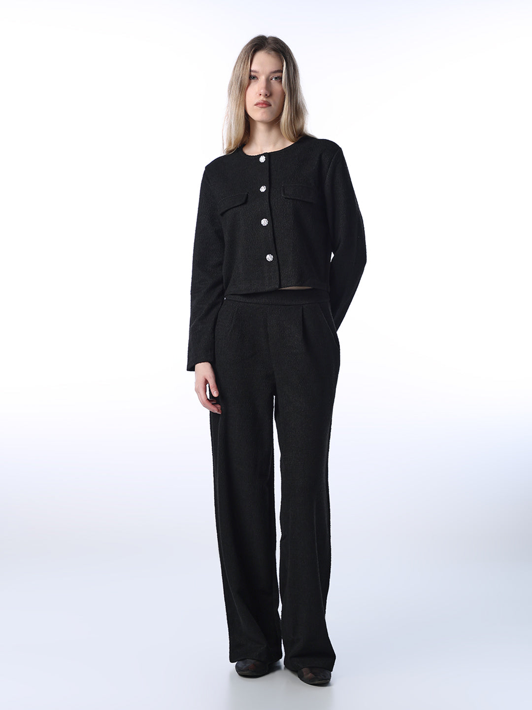 Short Textured Jacket