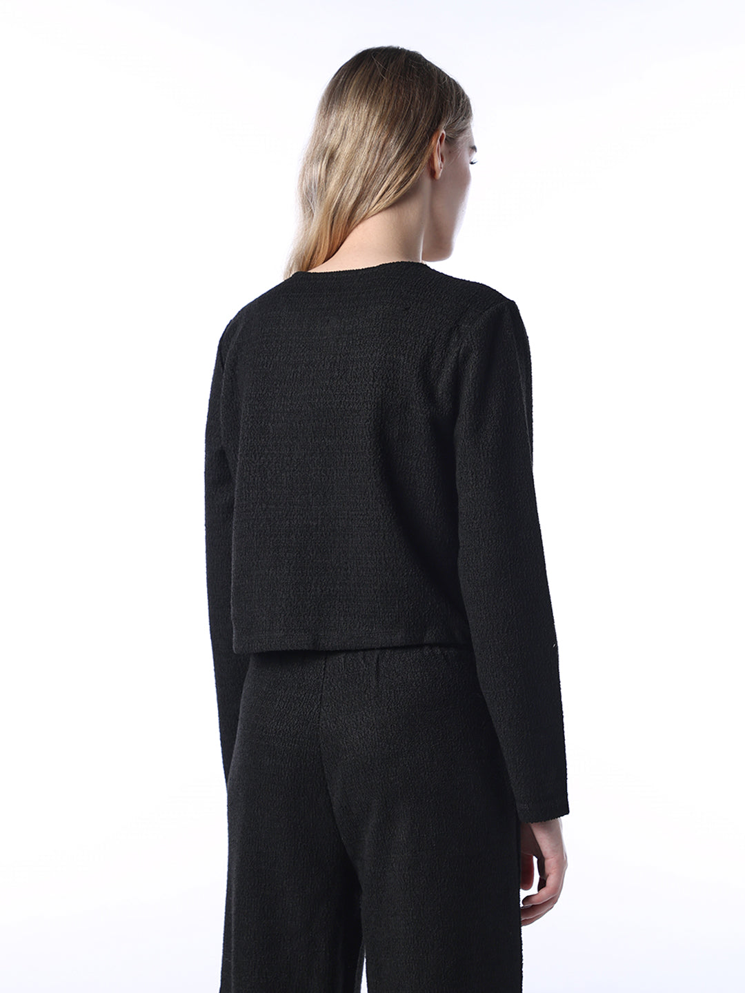 Short Textured Jacket