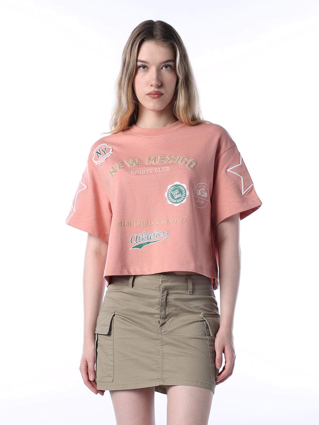 Printed Varsity T-shirt