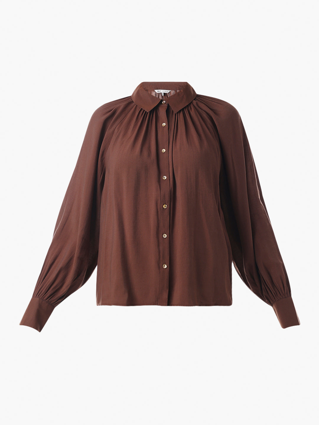 Dark Brown Regular Fit Shirt