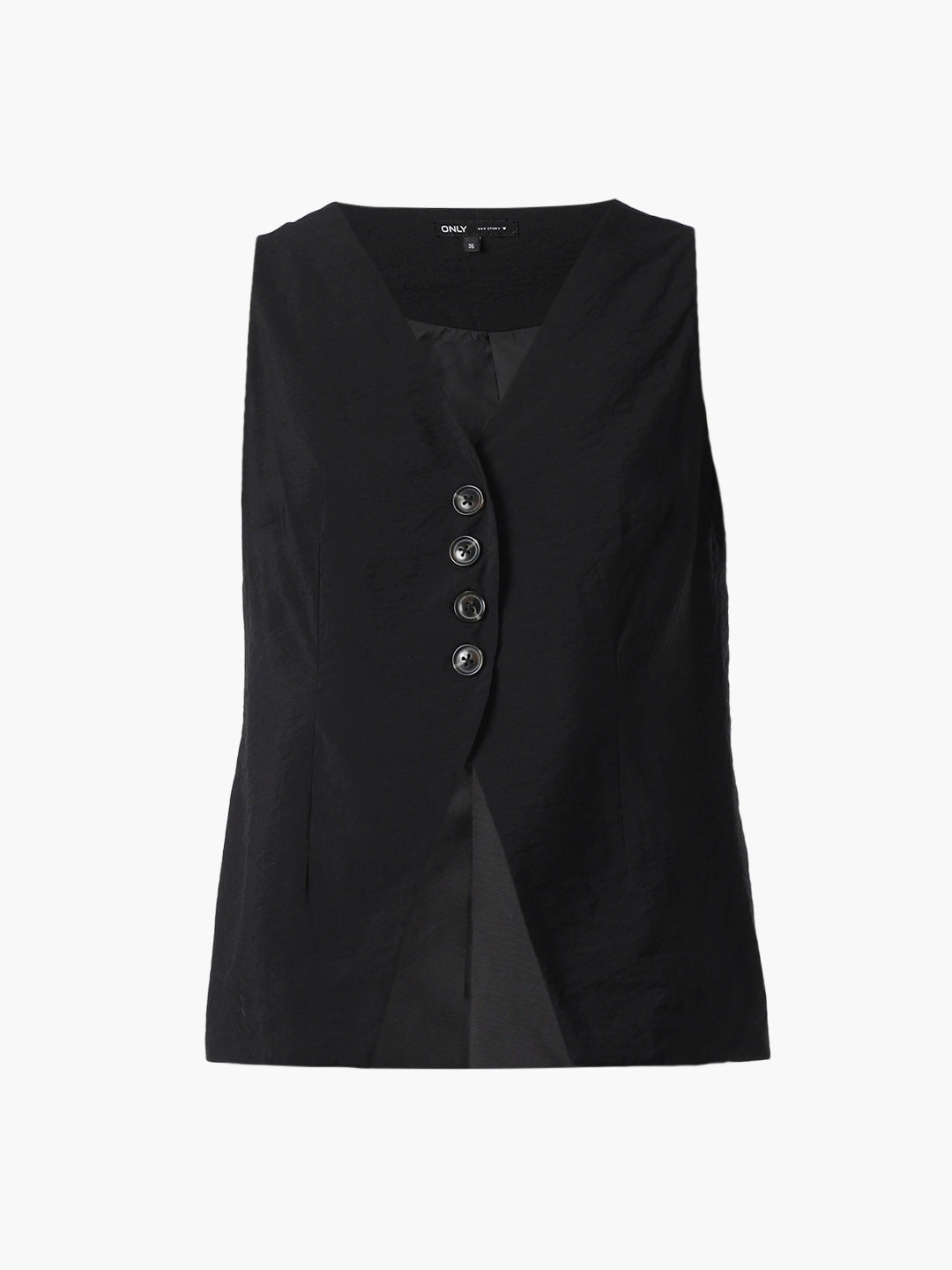 Black Waistcoat Top