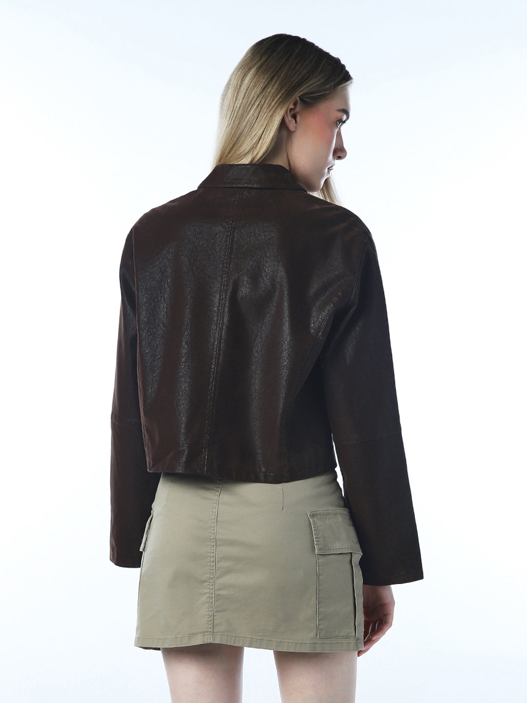 Faux Suede Jacket