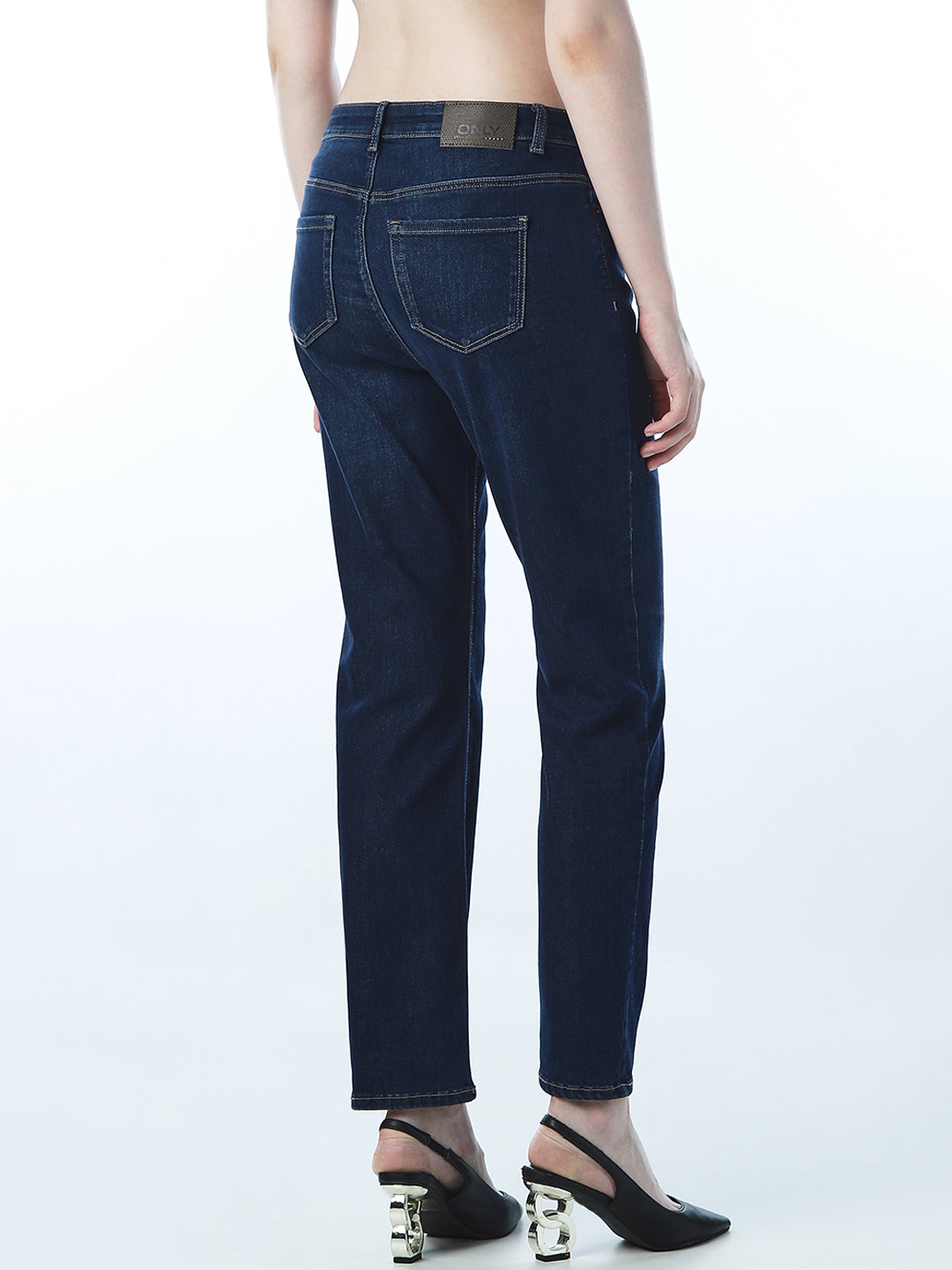5 Pocket Slim Fit Jeans - Dark Blue