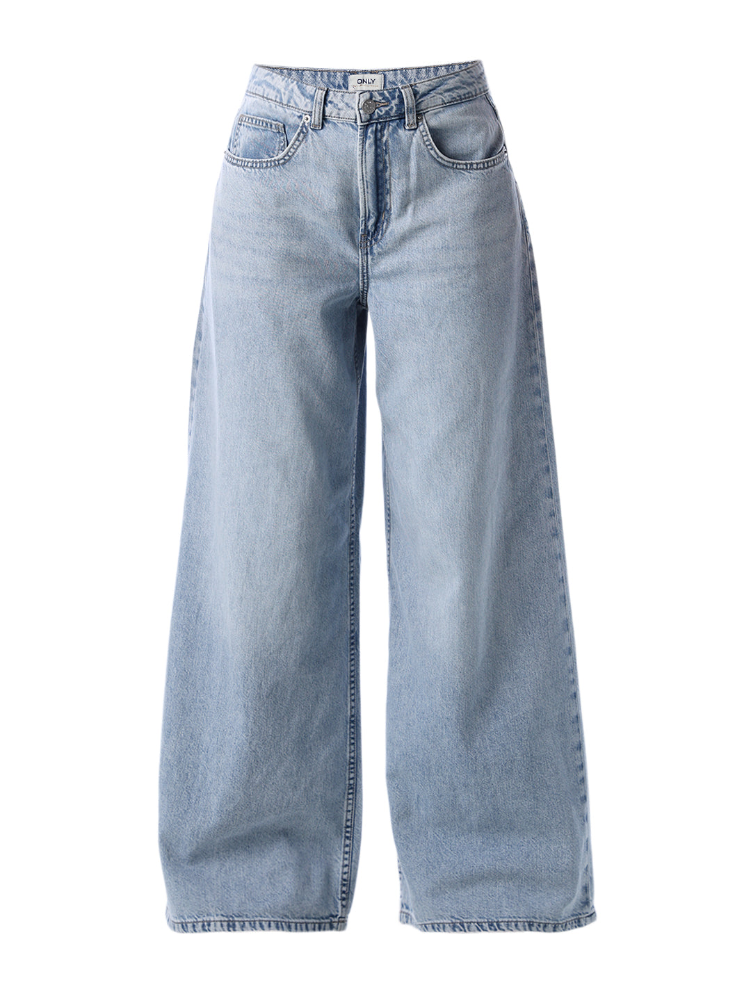 Light Blue Wide Leg Jeans