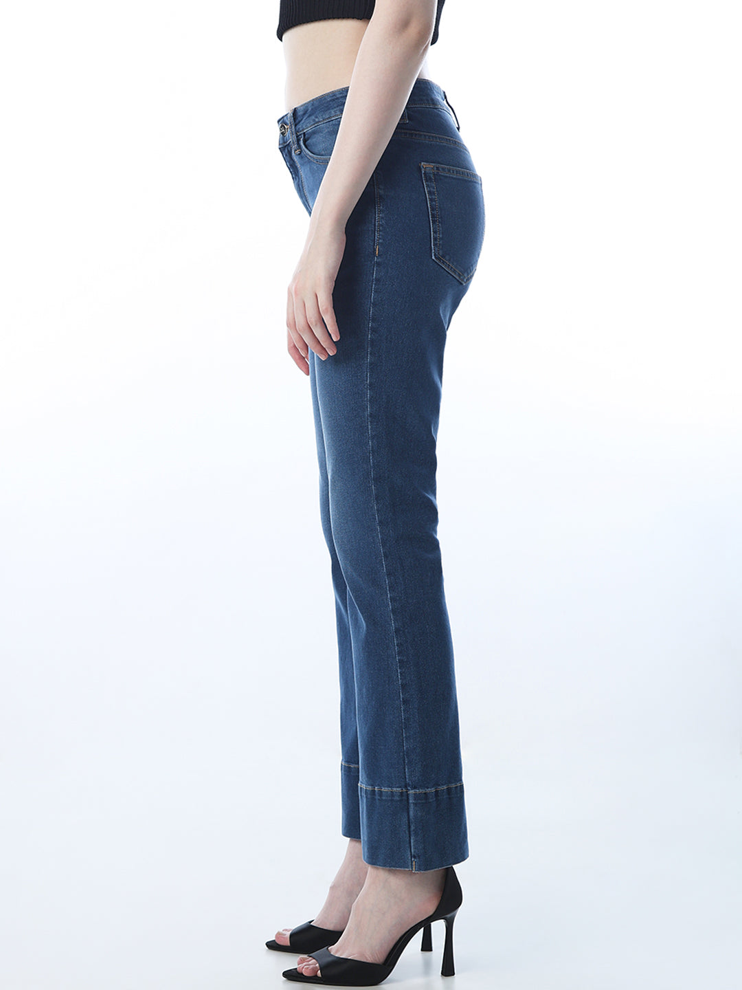 Blue Flared Jeans