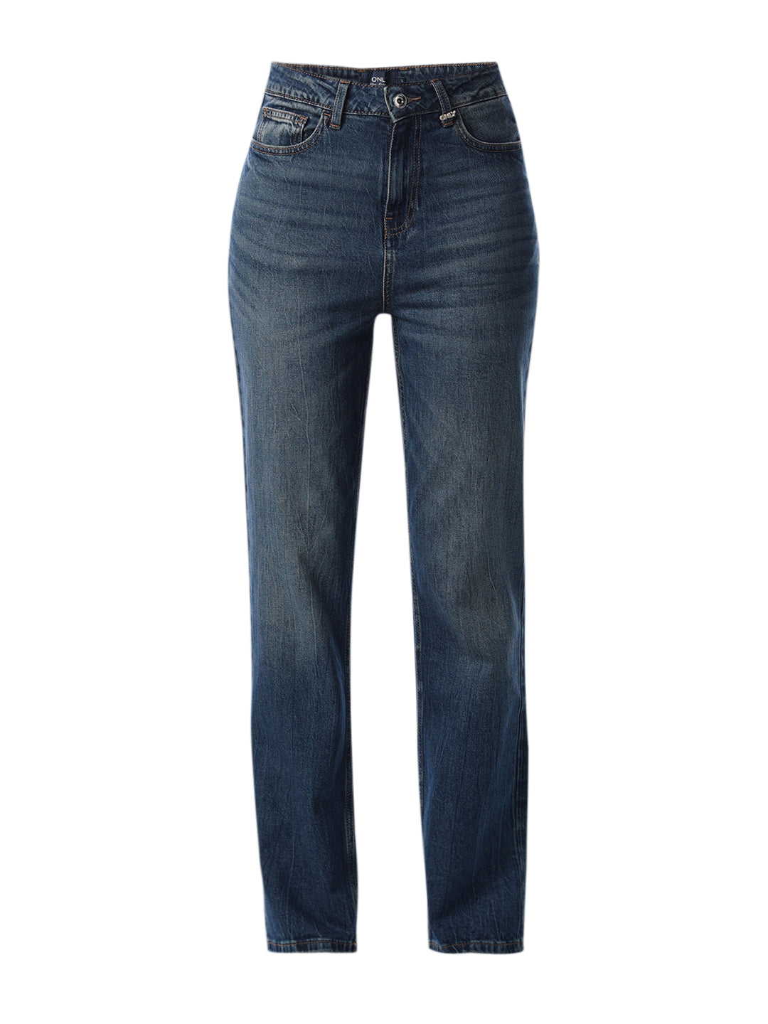 High Rise Troy Straight Fit Jeans