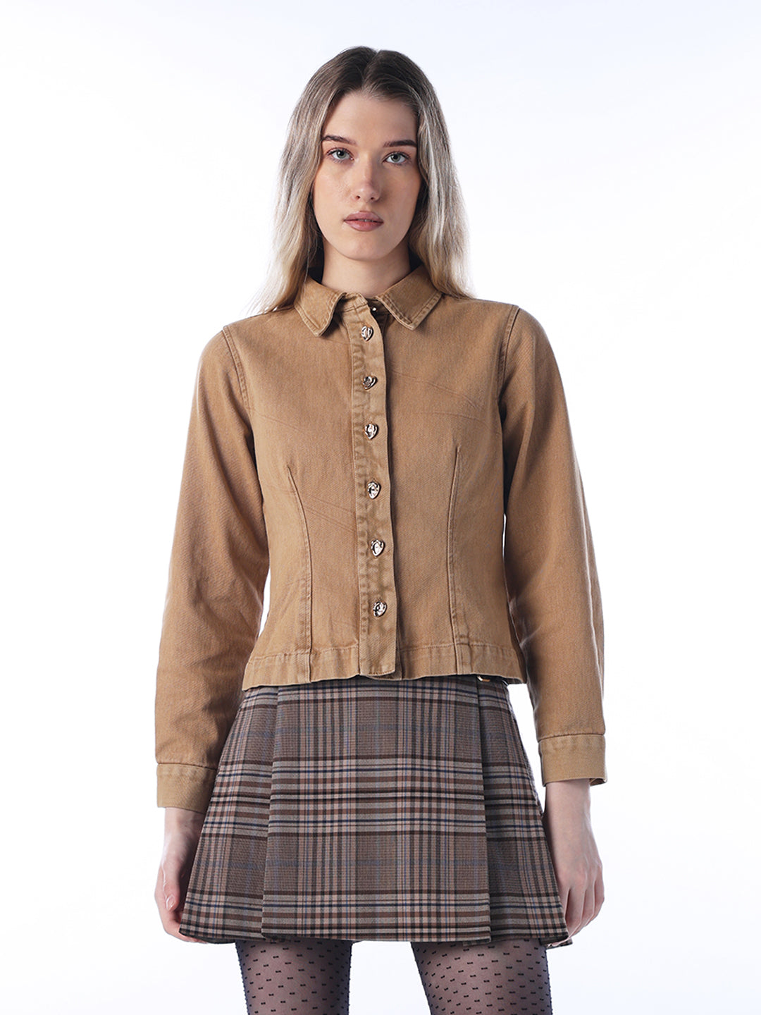 Vintage Washed Denim Shirt