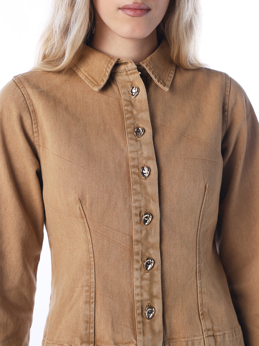 Vintage Washed Denim Shirt