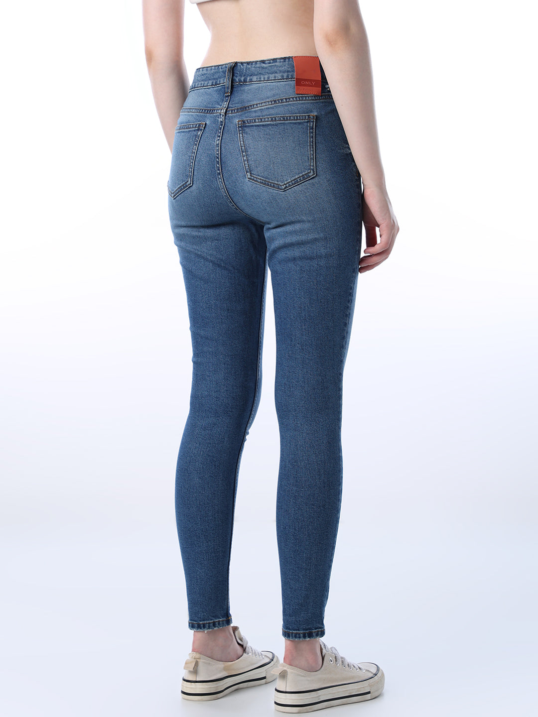 High Rise Piper Skinny Jeans