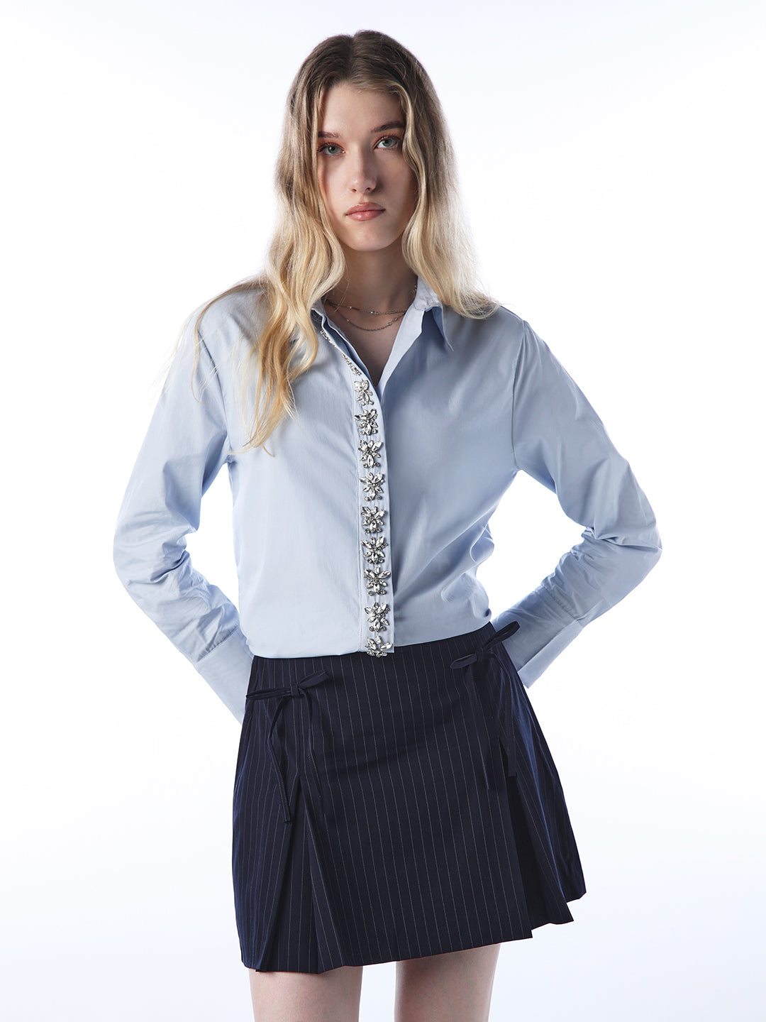 Embellished Shirt - XS