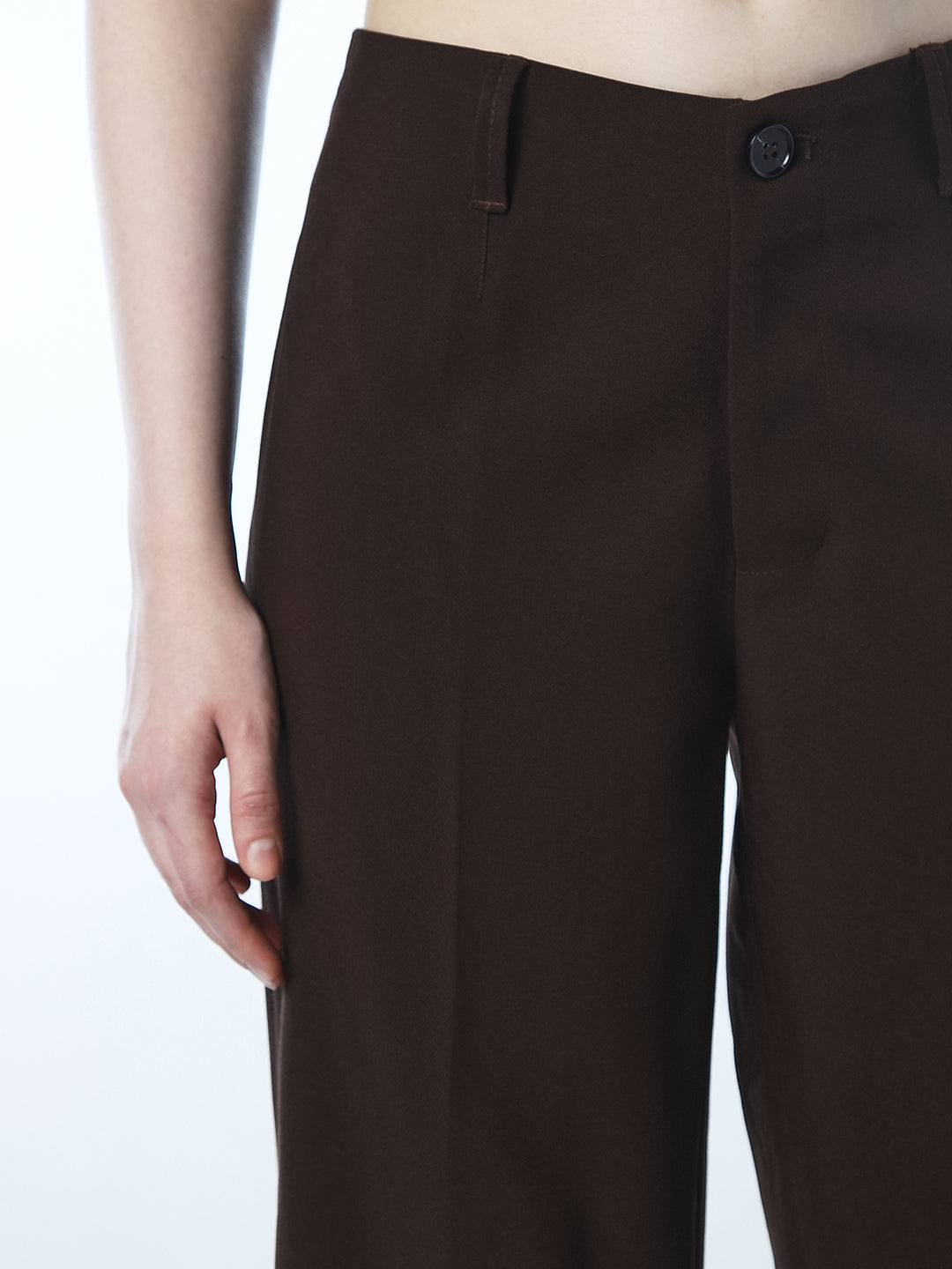 Flared High Rise Pants