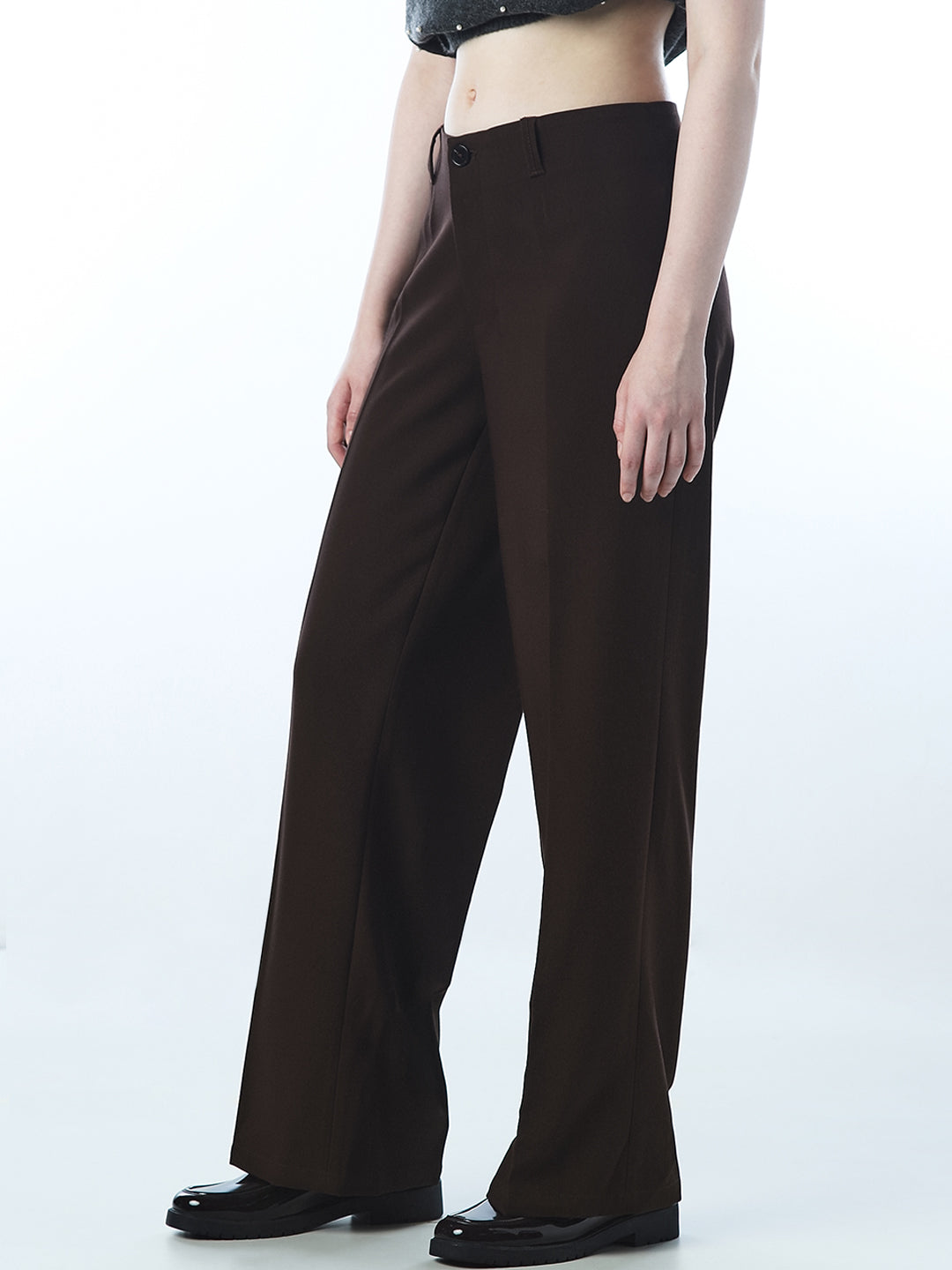 Flared High Rise Pants