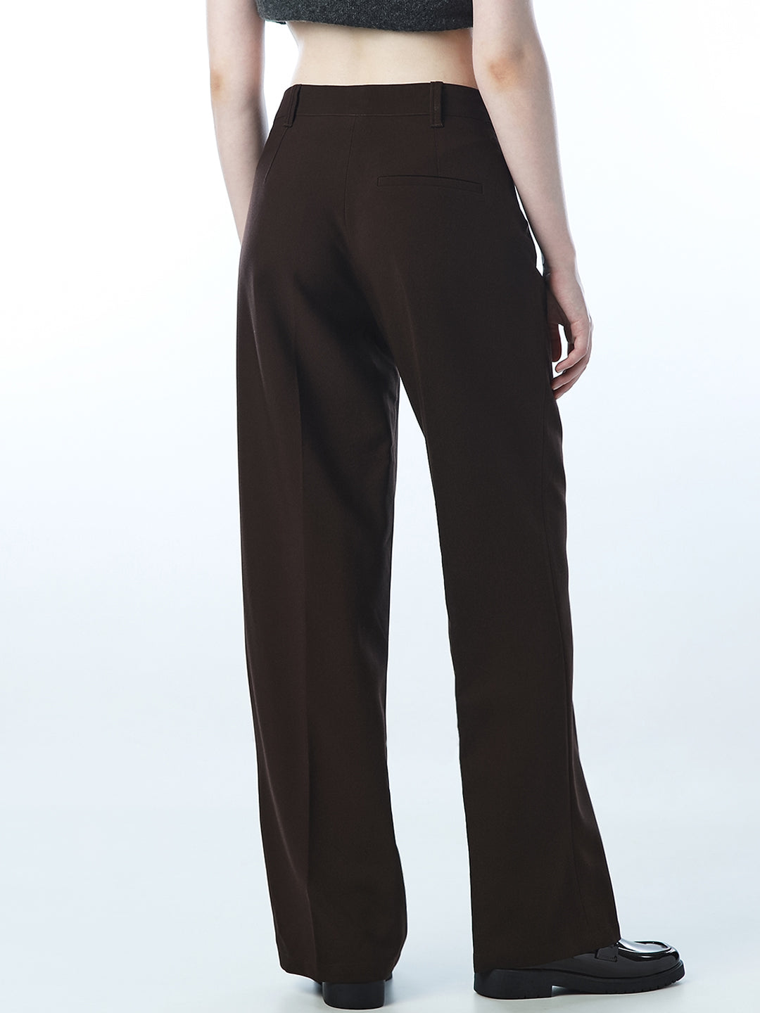 Flared High Rise Pants