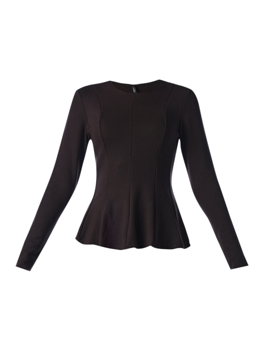 Heavy Jersey Peplum Top