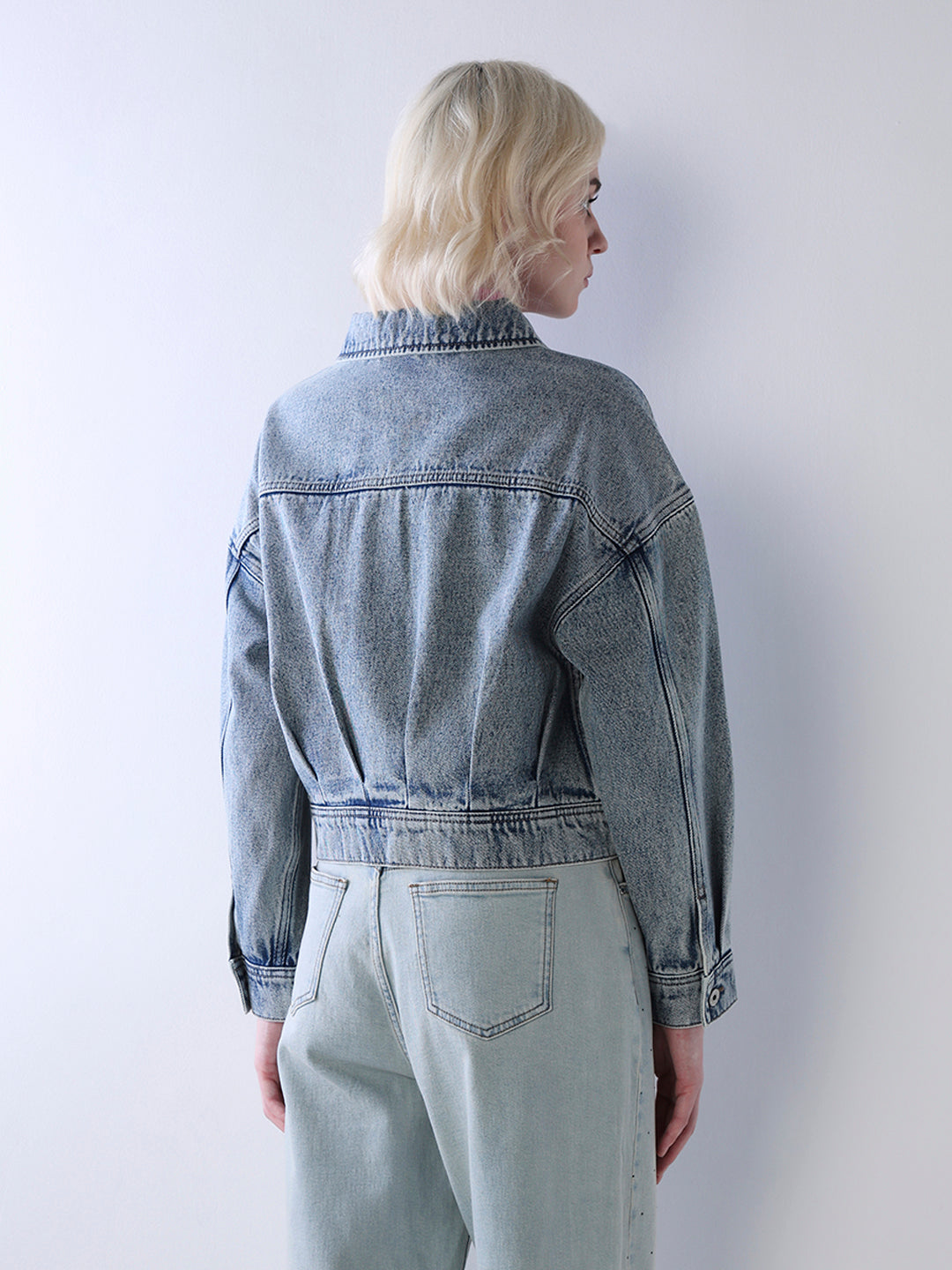 Cropped Denim Jacket