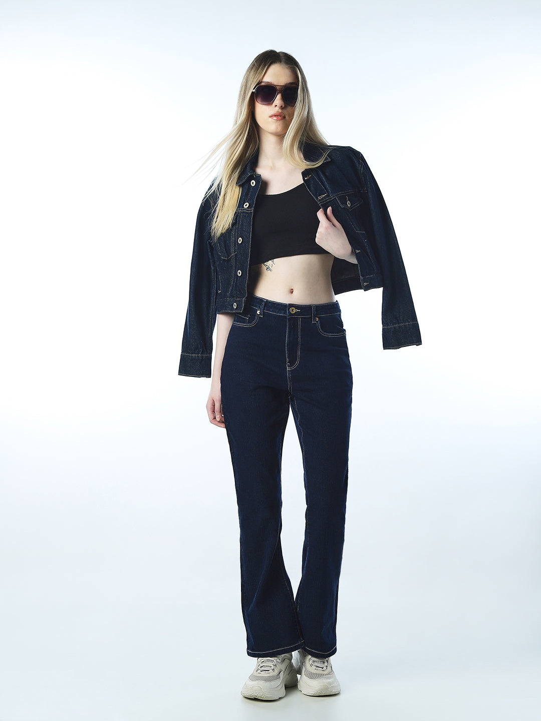 High Rise Flared Jeans