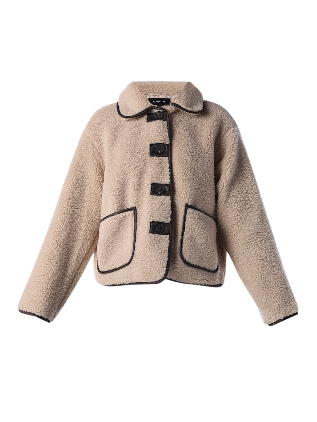 Beige Teddy Jacket