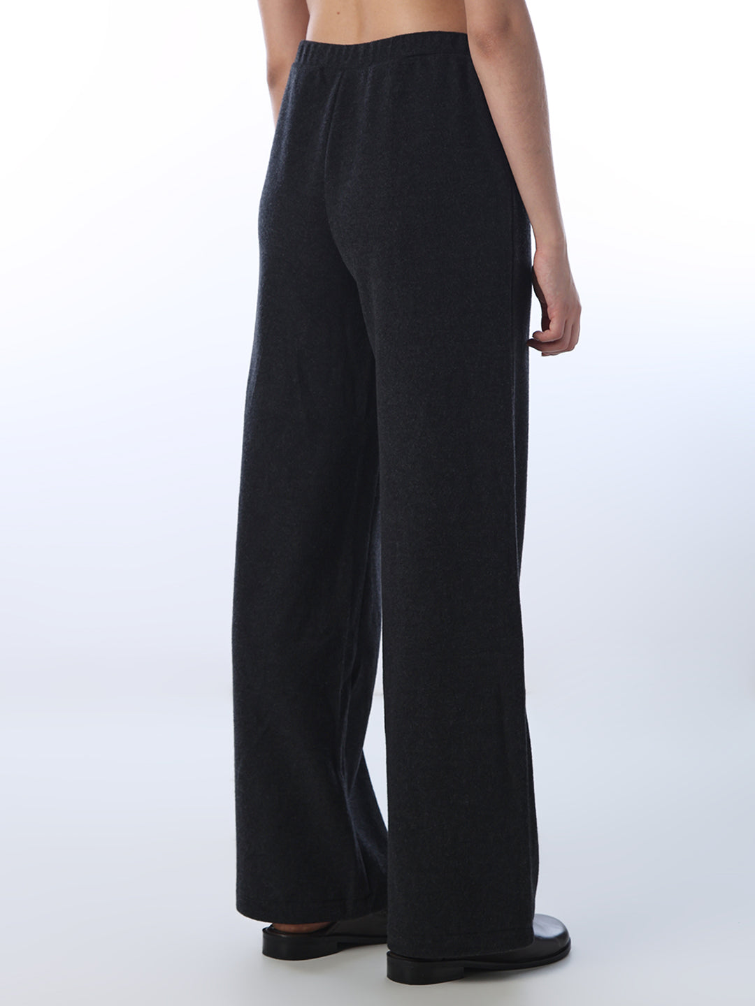 Dark Grey Wide Leg Sweatpants