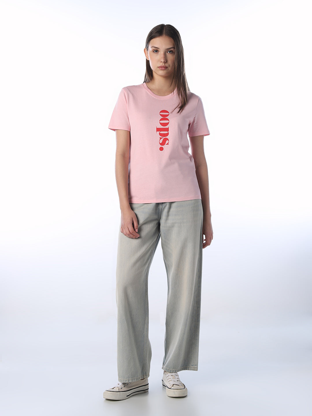 Pink Printed T-shirt