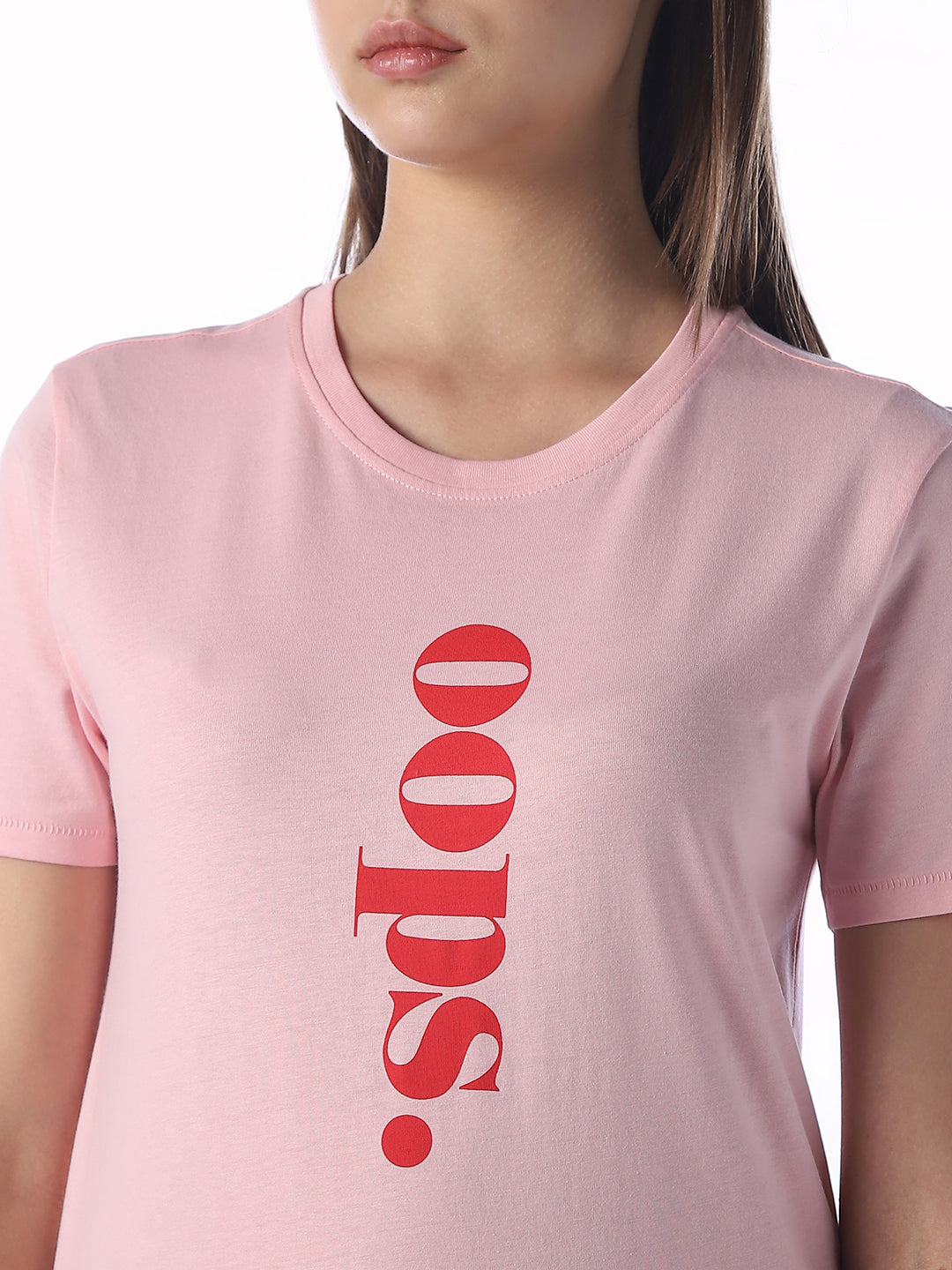 Pink Printed T-shirt