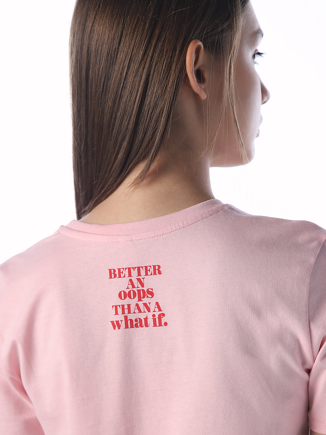 Pink Printed T-shirt