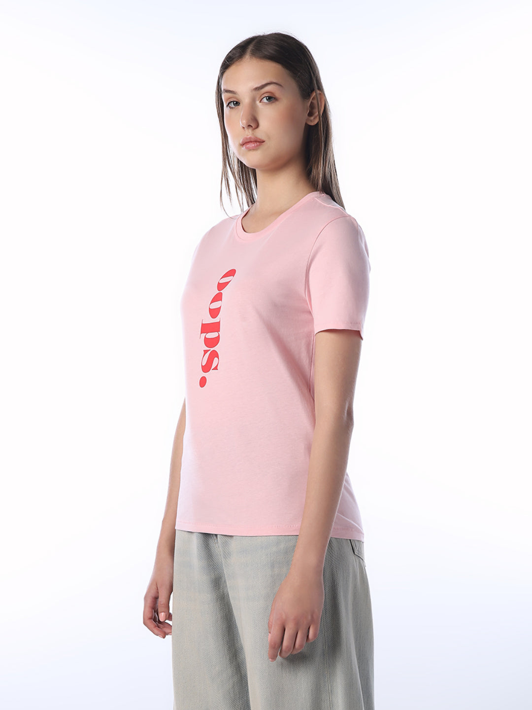 Immunity Softly Tee (Pink）M Buy Studiofit Light Pink Text Design Cotton T-Shirt from Westside
