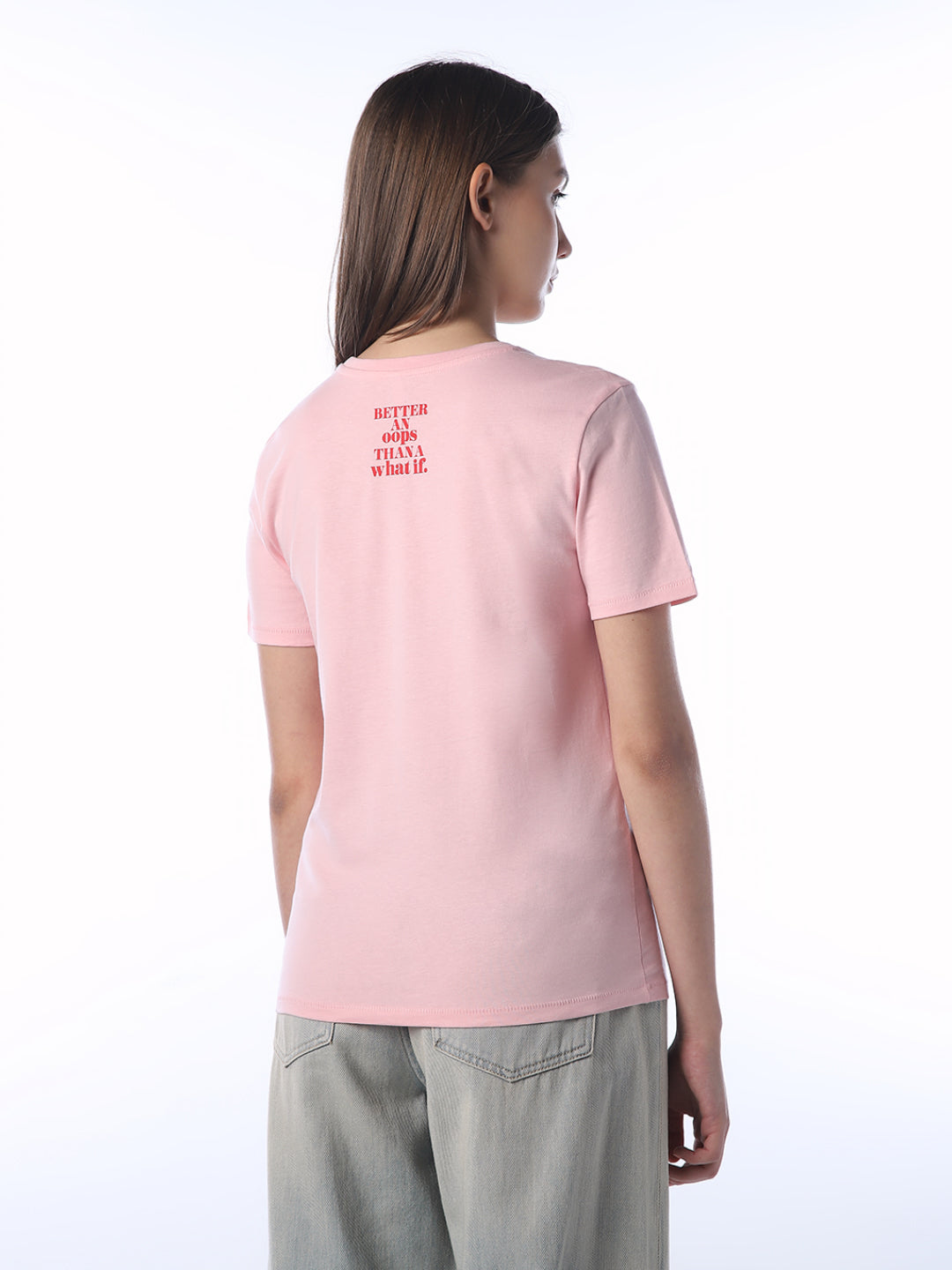 Pink Printed T-shirt