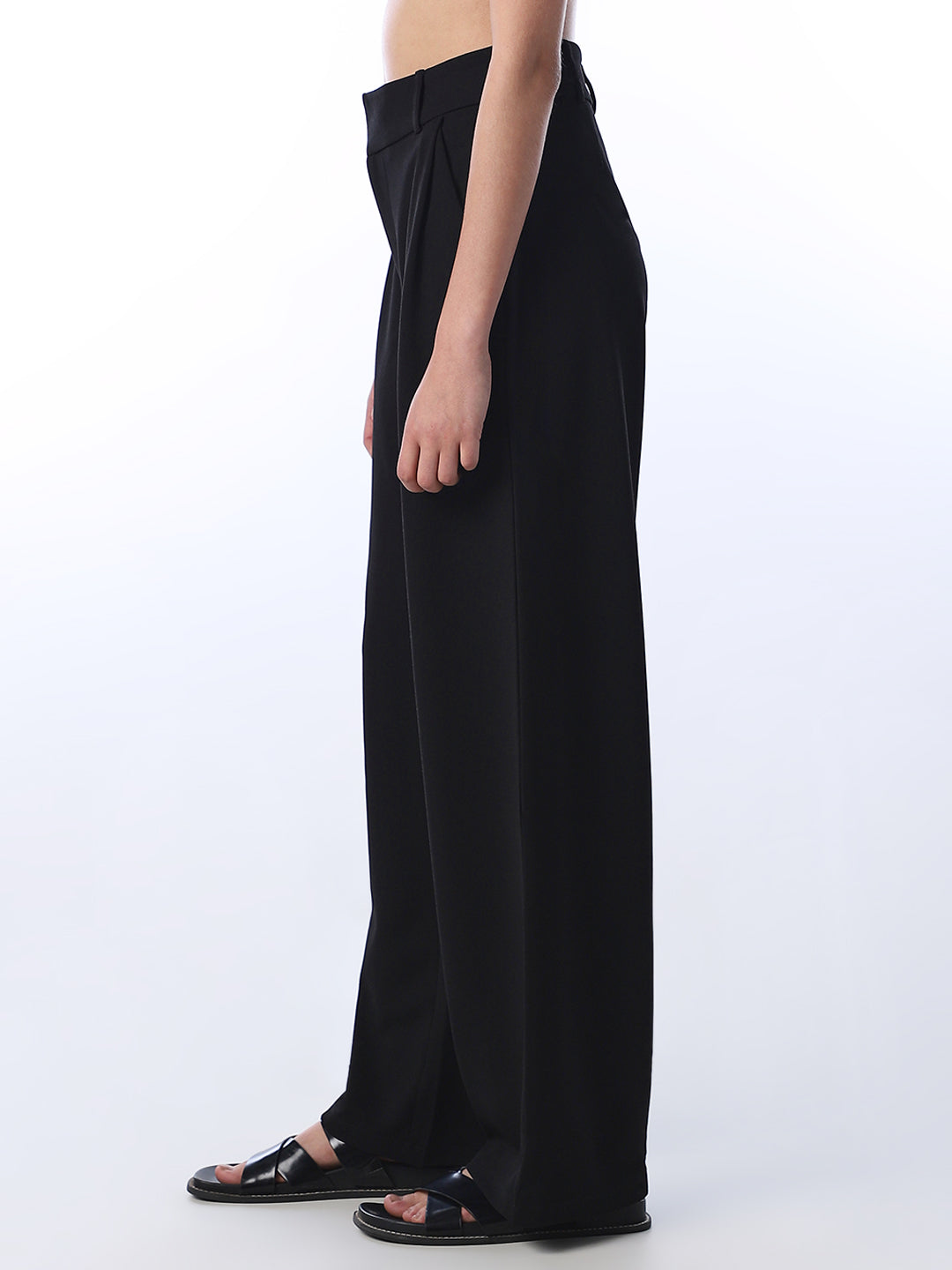 Tailored Wide Leg Pants