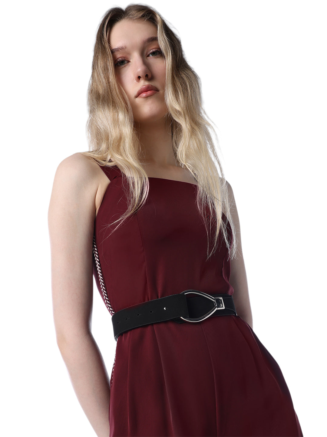 Faux Suede Waist Belt