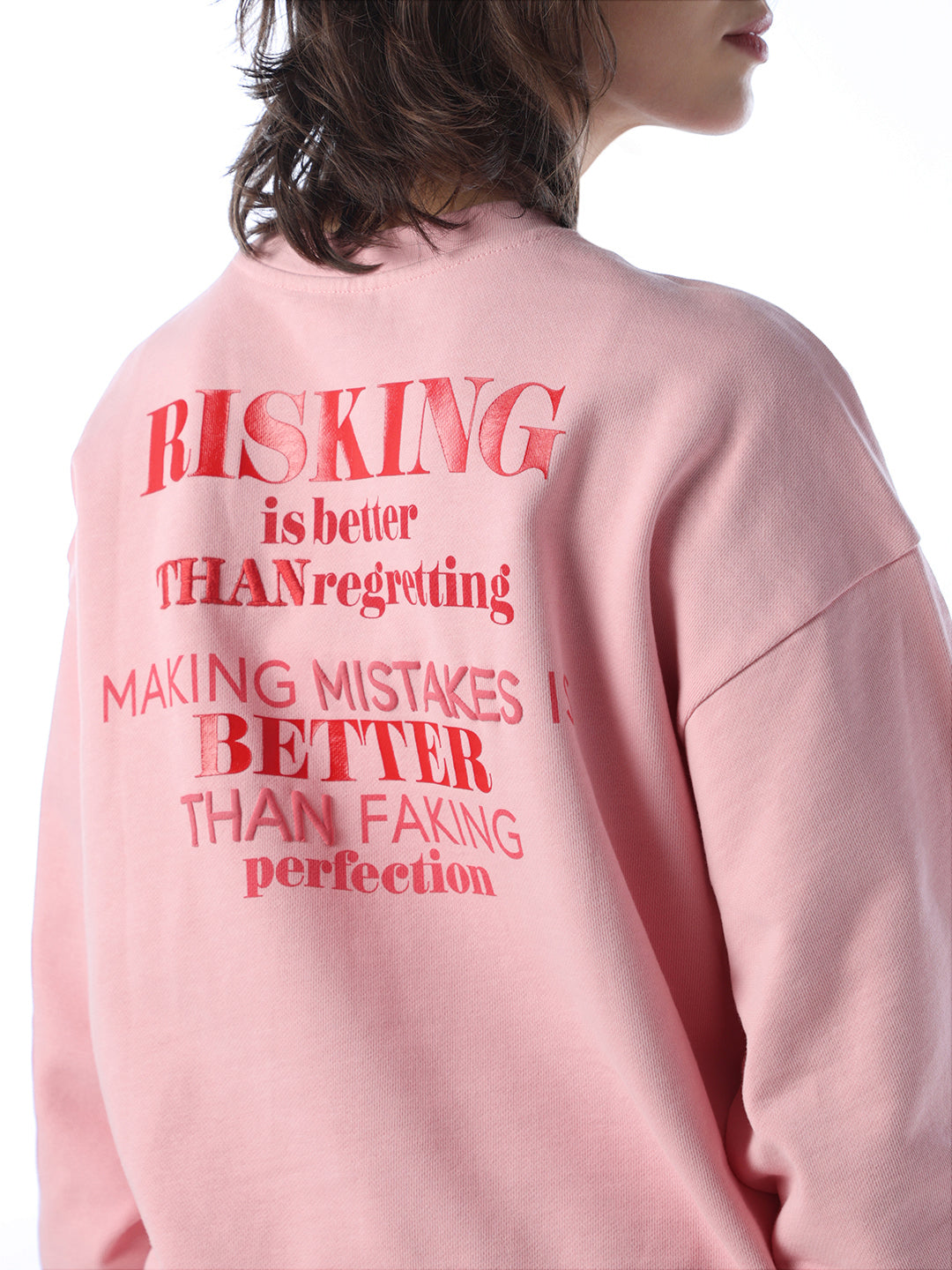 Cropped Cotton Sweatshirt