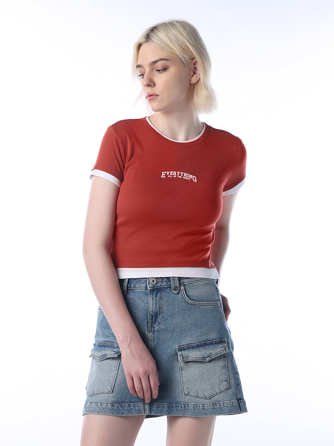 Fitted Crop T-shirt