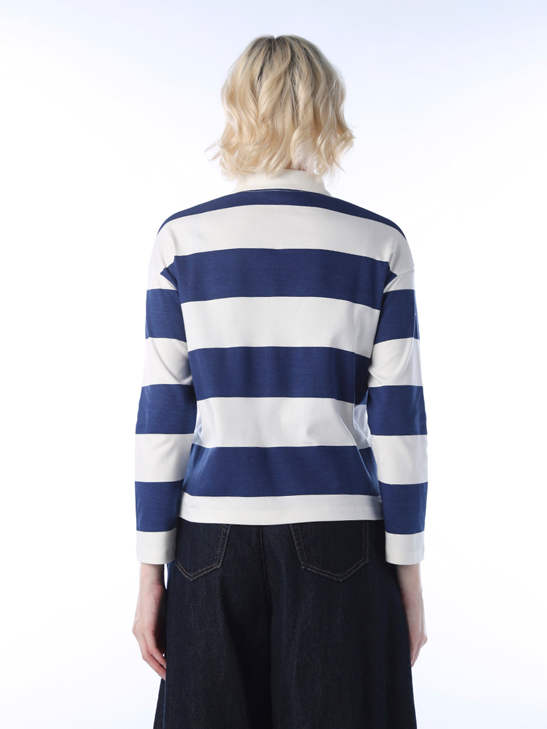 Embroidered Rugby Cotton T-shirt