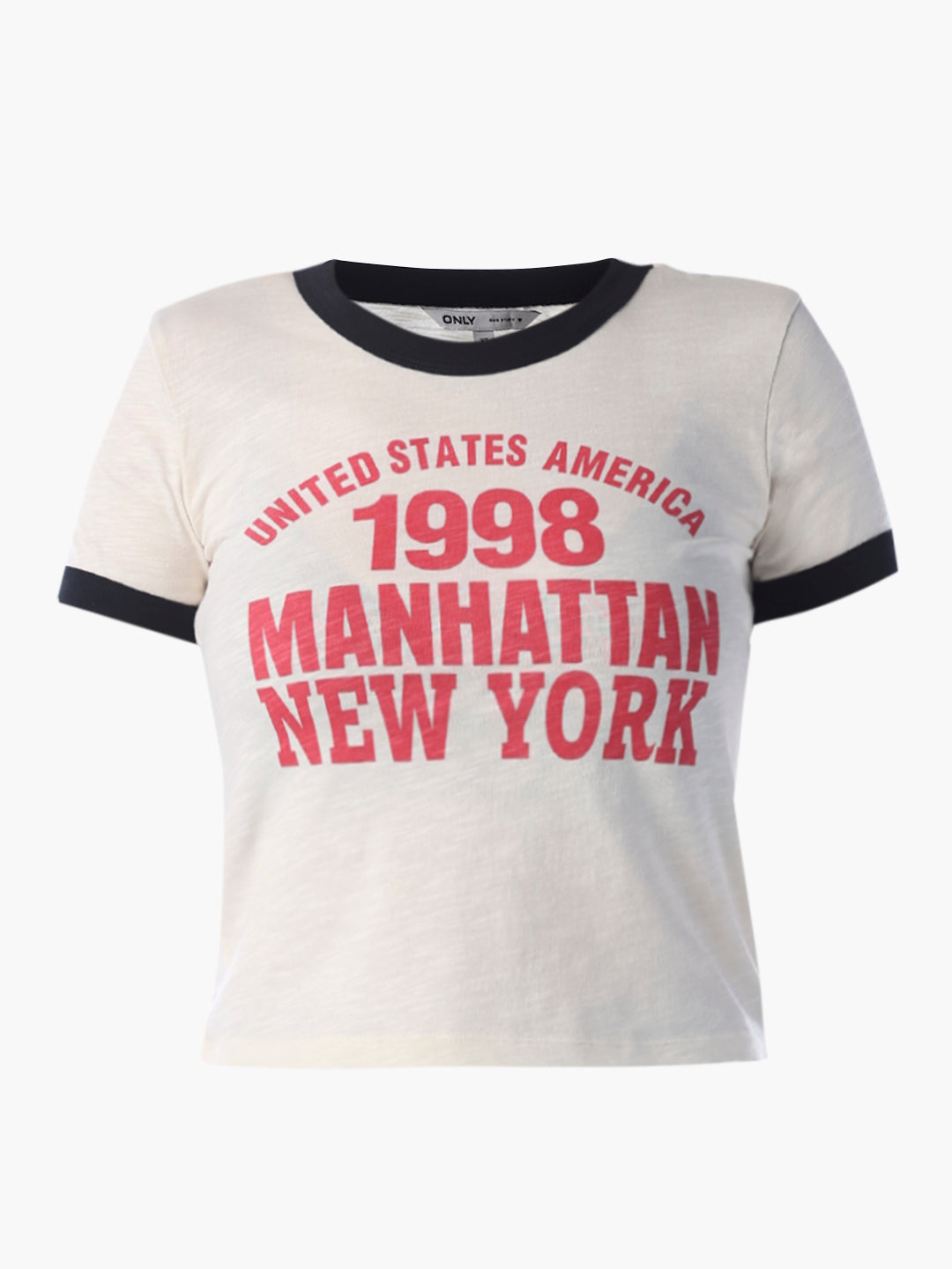 Printed Fitted Cotton T-shirt