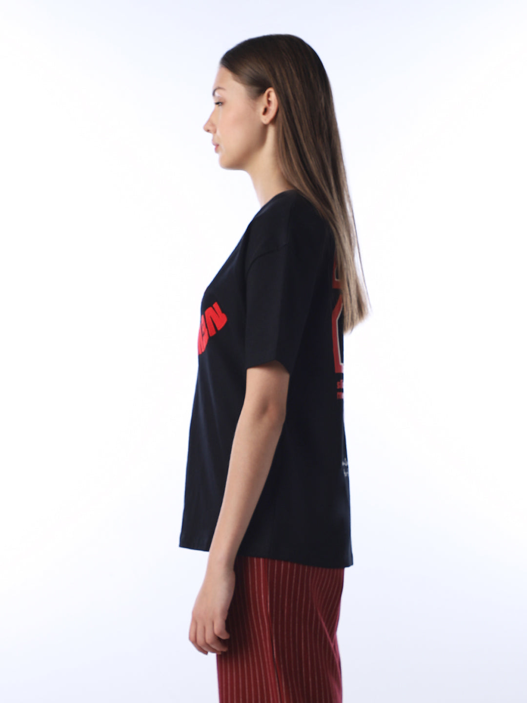 Mickey Mouse Print T-shirt