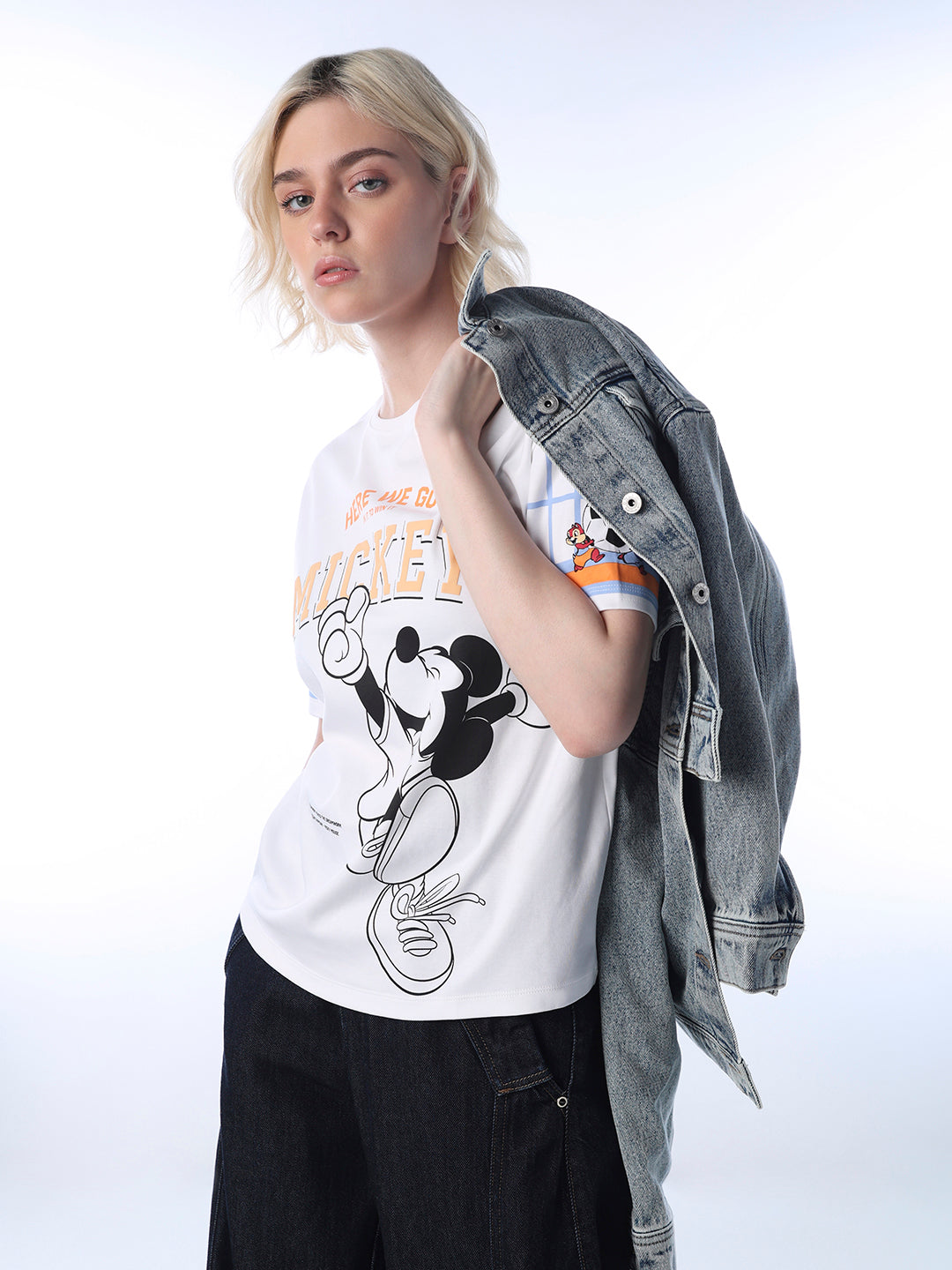 Mickey Mouse Printed T-shirt