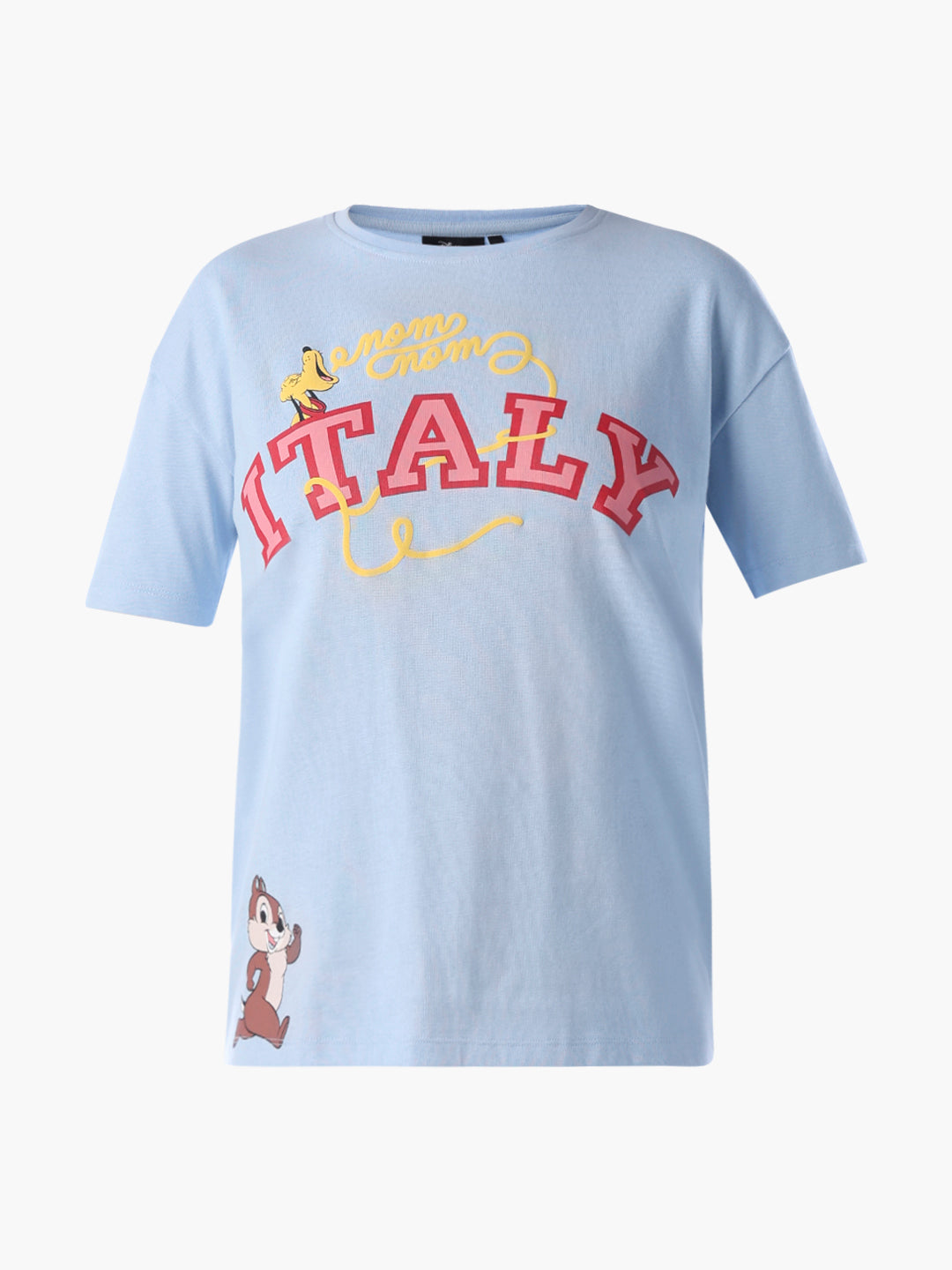 Printed Mickey Cotton T-shirt