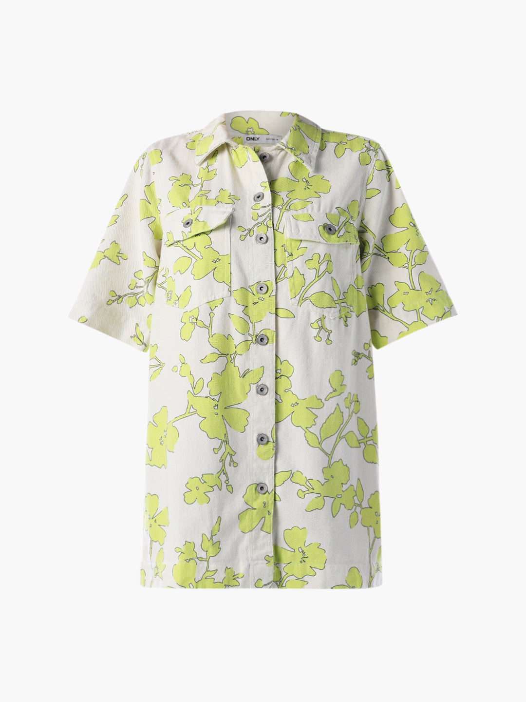 Printed Long Cotton Shirt