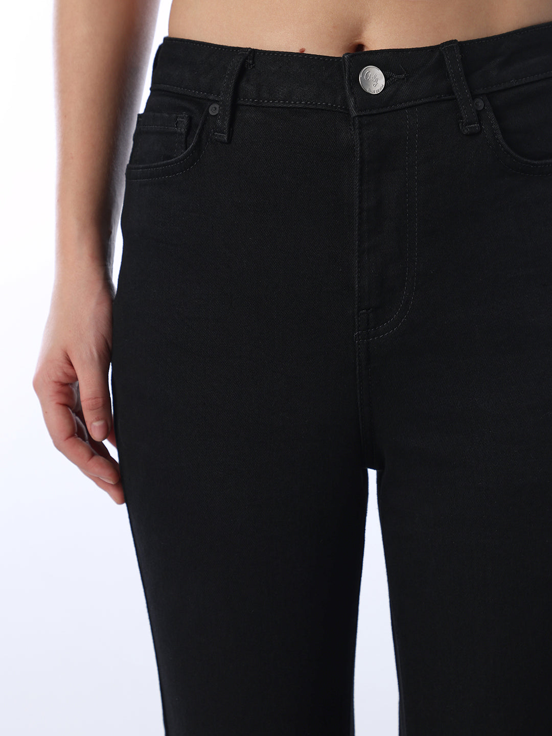 High Rise Paola Flared Jeans - Black