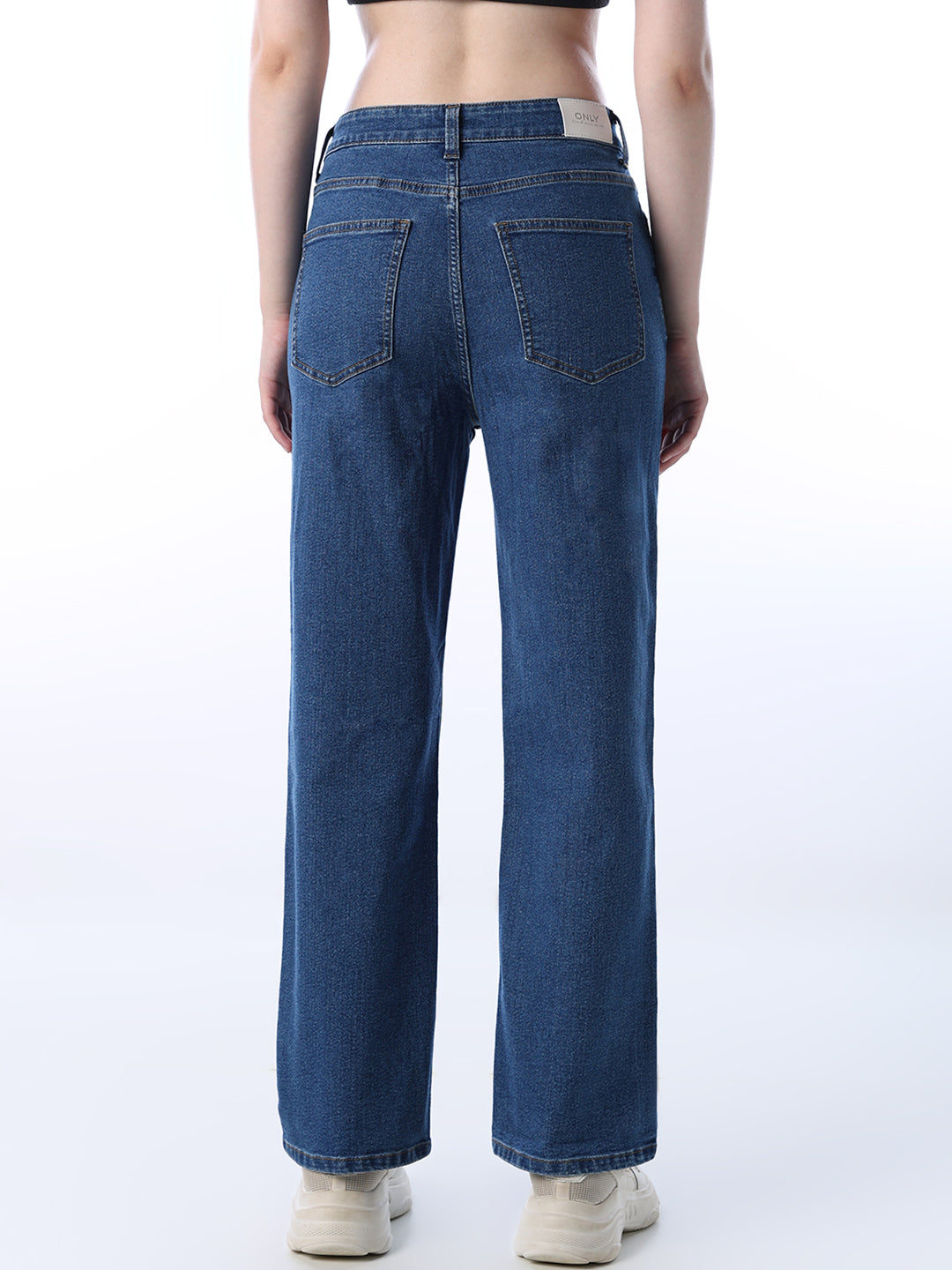 High Rise Troy Straight Fit Jeans