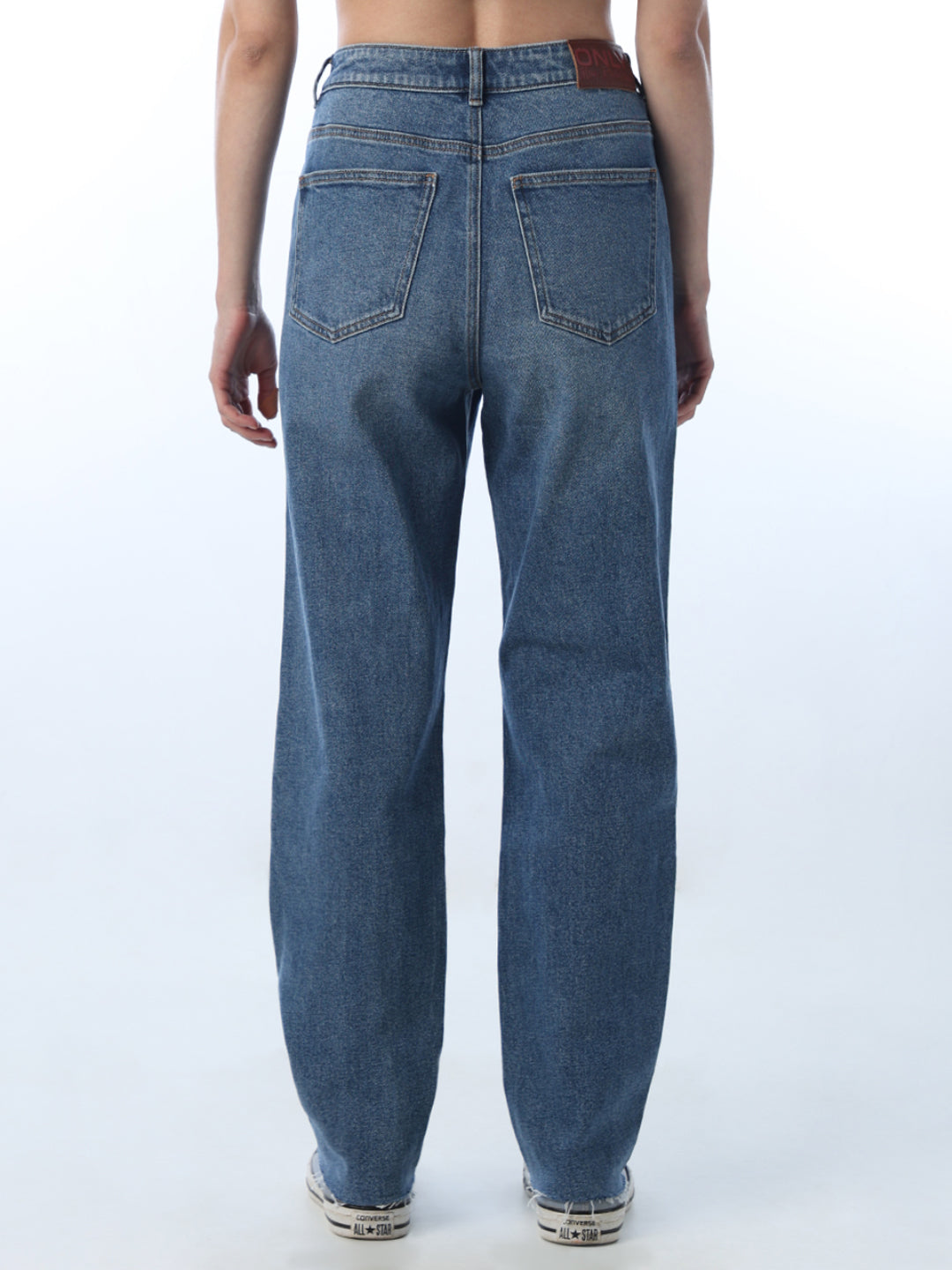 High Rise Erin Straight Fit Jeans