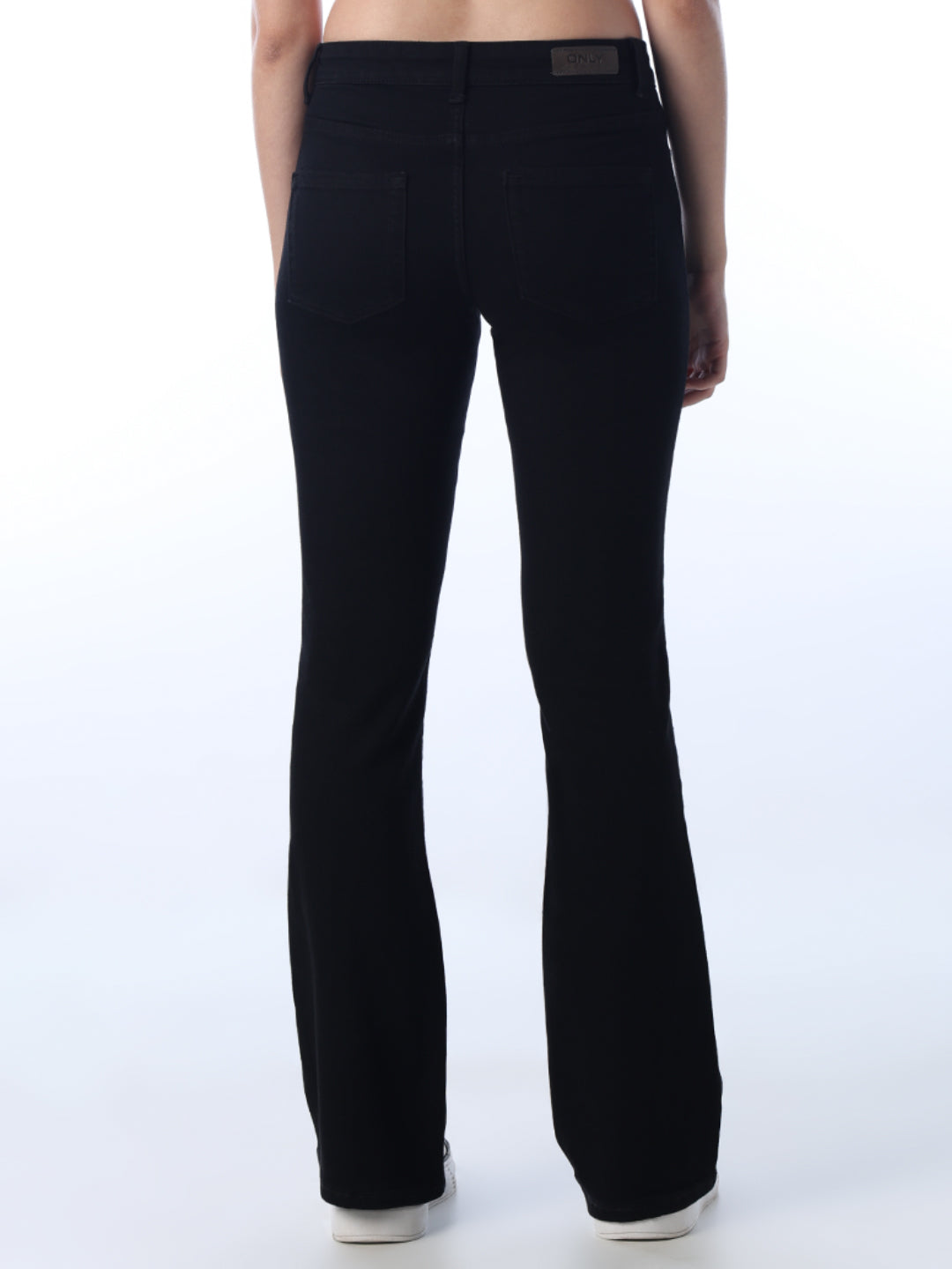 Mid Rise Flared Jeans