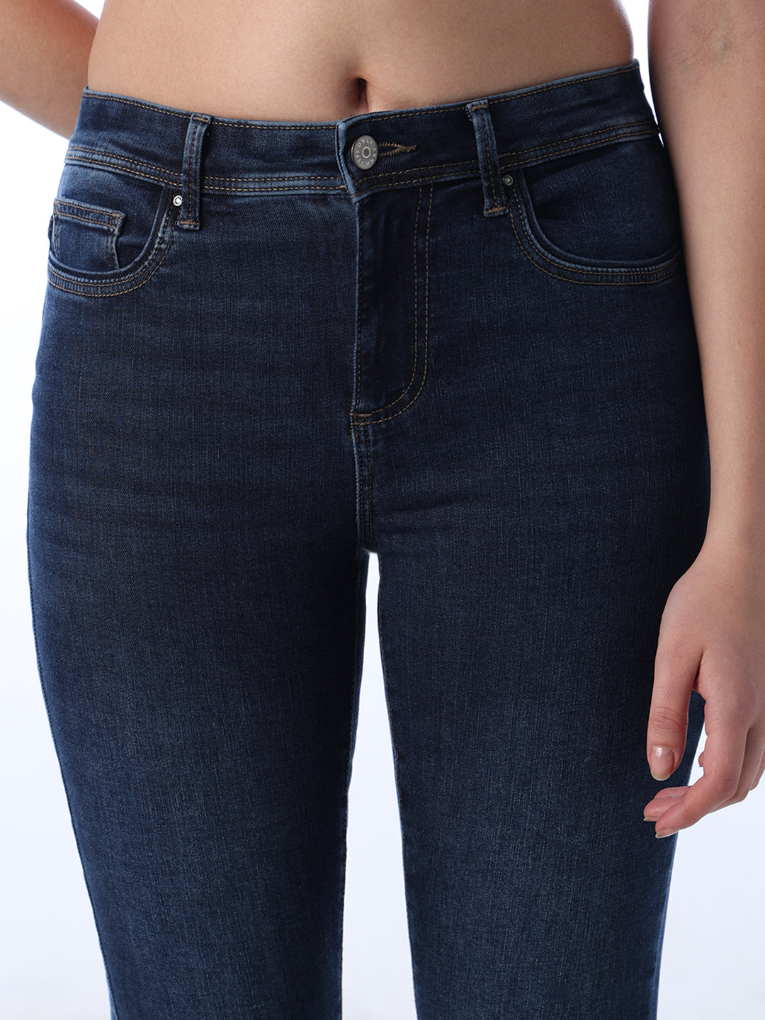 Mid Rise Skinny Jeans