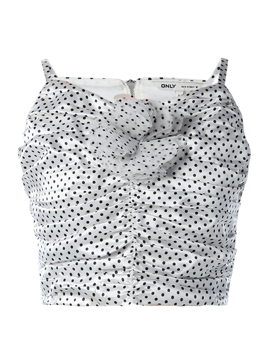 Polka Dot Cropped Top