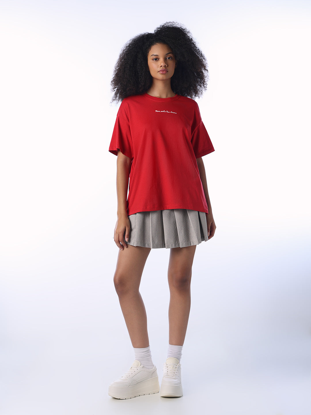 Organic Cotton Printed Oversized T-shirt