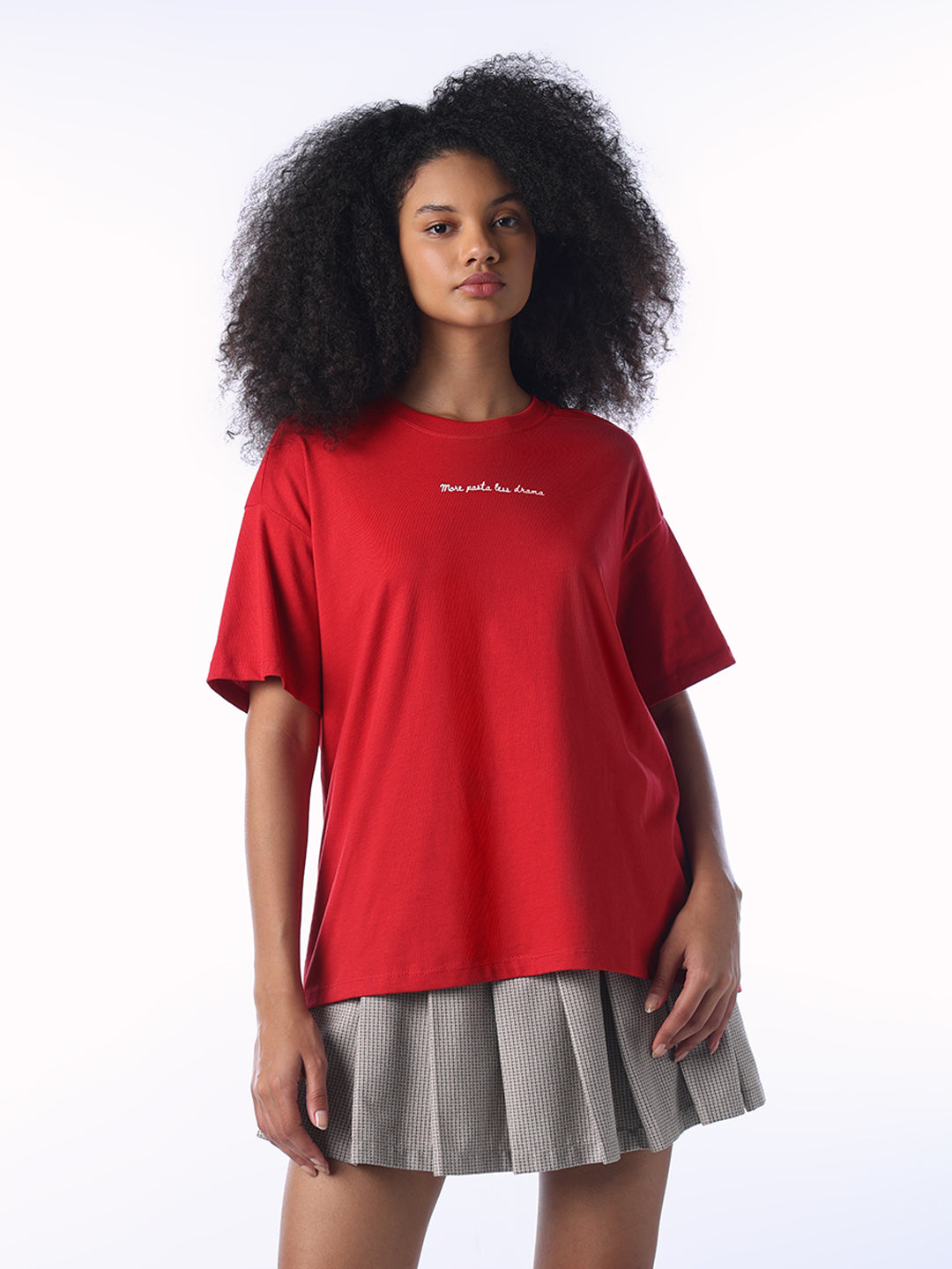 Organic Cotton Printed Oversized T-shirt