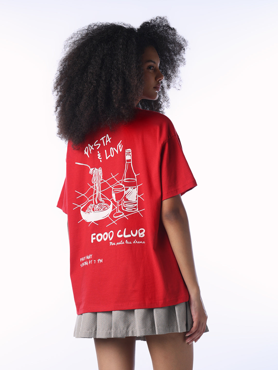 Organic Cotton Printed Oversized T-shirt